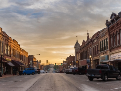 Oklahoma town street